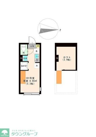 The Maris Court 練馬の物件間取画像